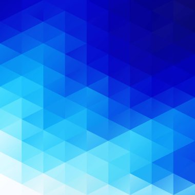 Mavi Izgara Mozaik Arkaplan, Yaratıcı Tasarım Şablonları