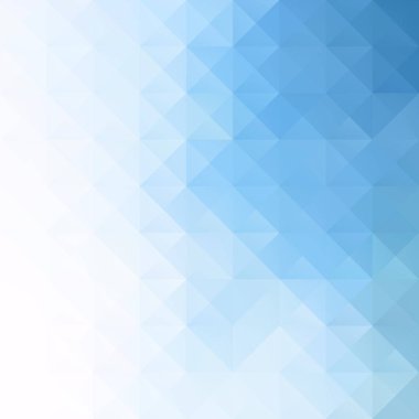 Mavi Izgara Mozaik Arkaplan, Yaratıcı Tasarım Şablonları