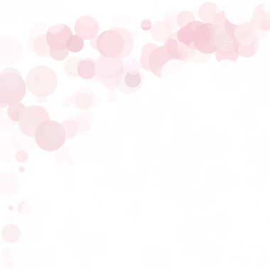 Kabarcıklar benzersiz pembe parlak vektör arka plan