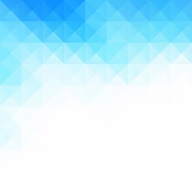 Mavi Izgara Mozaik Arkaplan, Yaratıcı Tasarım Şablonları