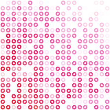 Kırmızı Donuts arka plan, yaratıcı tasarım şablonları