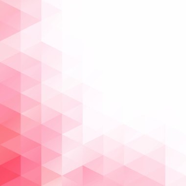 Kırmızı kılavuz Mozaik arka plan, yaratıcı tasarım şablonları