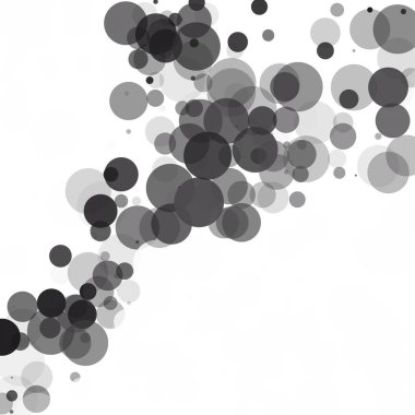 Kabarcıklar benzersiz siyah parlak vektör arka plan