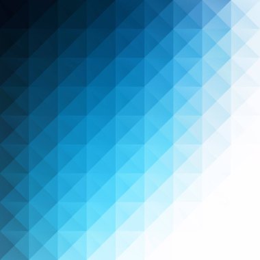 Mavi Izgara Mozaik Arkaplan, Yaratıcı Tasarım Şablonları