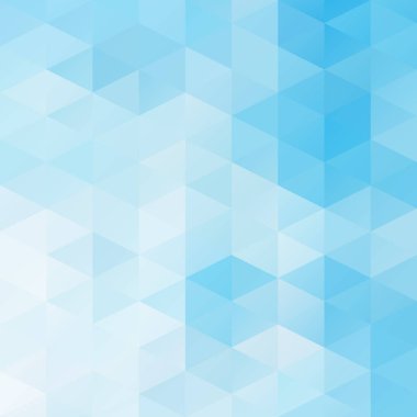 Mavi Izgara Mozaik Arkaplan, Yaratıcı Tasarım Şablonları