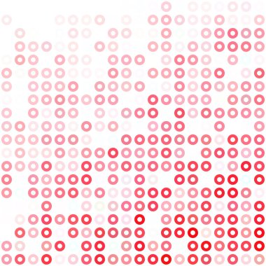 Kırmızı Donuts arka plan, yaratıcı tasarım şablonları