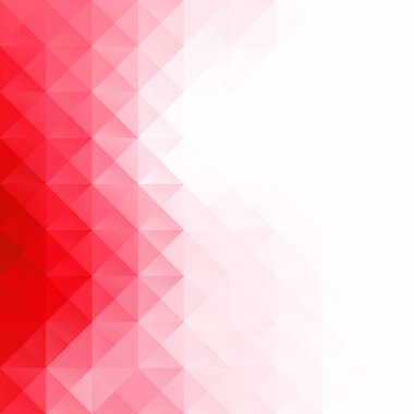 Kırmızı kılavuz Mozaik arka plan, yaratıcı tasarım şablonları