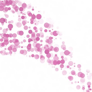 Kabarcıklar daire noktalar benzersiz mor parlak vektör arka plan