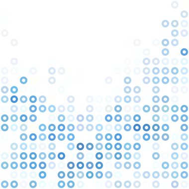 Mavi çörek arka plan, yaratıcı tasarım şablonları