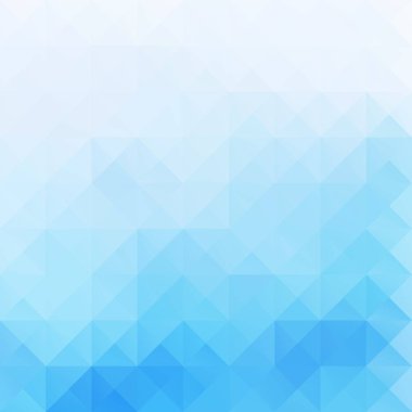 Mavi Izgara Mozaik Arkaplan, Yaratıcı Tasarım Şablonları