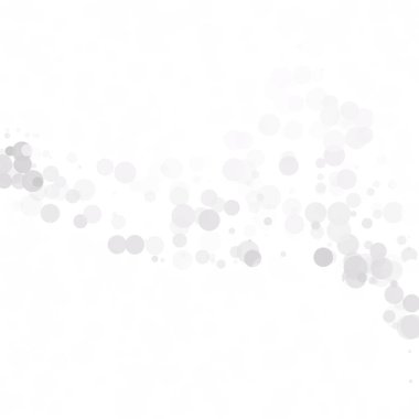 Kabarcıklar daire noktalar benzersiz gri beyaz parlak vektör arka plan