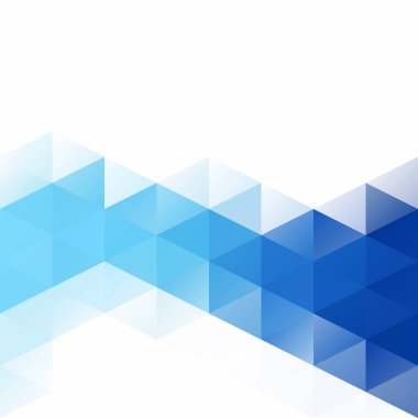 Mavi Izgara Mozaik Arkaplan, Yaratıcı Tasarım Şablonları