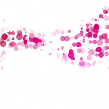 Kabarcıklar daire noktalar benzersiz mor parlak vektör arka plan