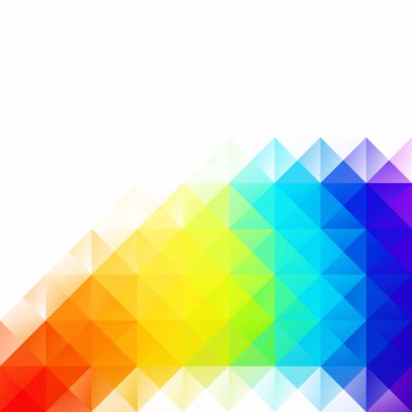 Renkli Izgara Mozaik Arkaplanı, Yaratıcı Tasarım Şablonları