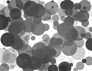 Kabarcıklar benzersiz siyah parlak vektör arka plan