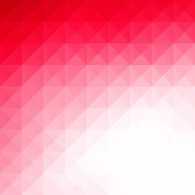 Kırmızı kılavuz Mozaik arka plan, yaratıcı tasarım şablonları