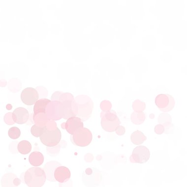 Kabarcıklar benzersiz pembe parlak vektör arka plan