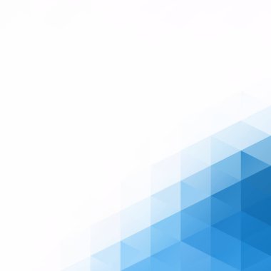 Mavi Izgara Mozaik Arkaplan, Yaratıcı Tasarım Şablonları