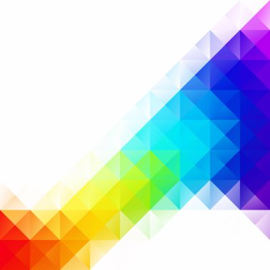 Renkli Izgara Mozaik Arkaplanı, Yaratıcı Tasarım Şablonları