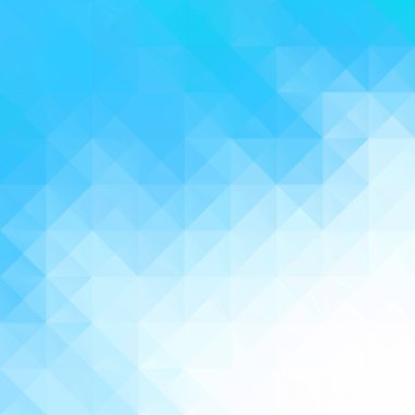Mavi Izgara Mozaik Arkaplan, Yaratıcı Tasarım Şablonları