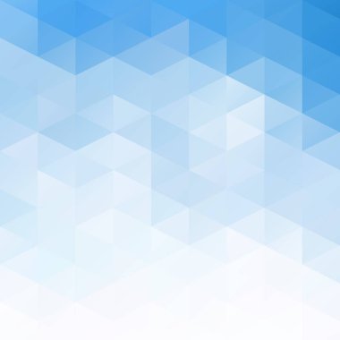 Mavi Izgara Mozaik Arkaplan, Yaratıcı Tasarım Şablonları