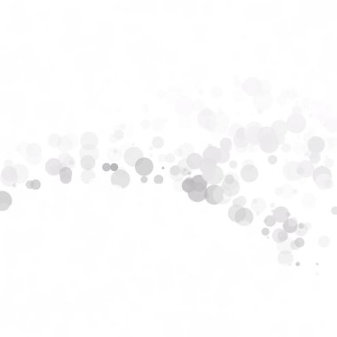 Kabarcıklar daire noktalar benzersiz gri beyaz parlak vektör arka plan