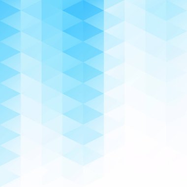 Mavi Izgara Mozaik Arkaplan, Yaratıcı Tasarım Şablonları