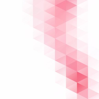 Kırmızı kılavuz Mozaik arka plan, yaratıcı tasarım şablonları