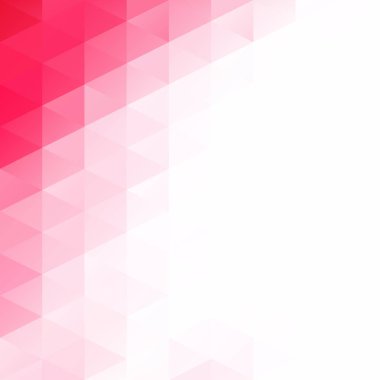 Kırmızı kılavuz Mozaik arka plan, yaratıcı tasarım şablonları