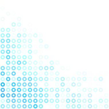 Mavi çörek arka plan, yaratıcı tasarım şablonları