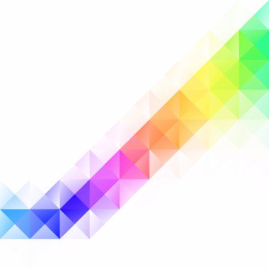 Renkli Izgara Mozaik Arkaplanı, Yaratıcı Tasarım Şablonları