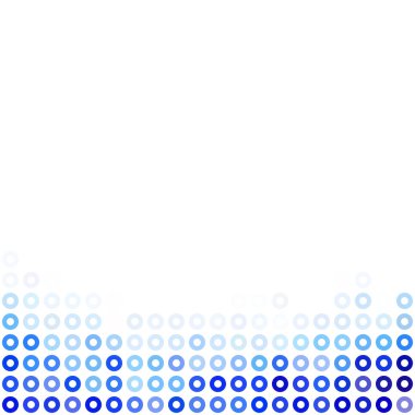 Mavi çörek arka plan, yaratıcı tasarım şablonları