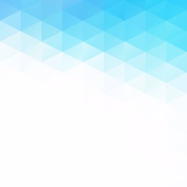 Mavi Izgara Mozaik Arkaplan, Yaratıcı Tasarım Şablonları