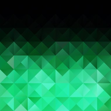 Yeşil Izgara Mozaik Arkaplan, Yaratıcı Tasarım Şablonları