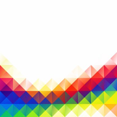 Renkli Izgara Mozaik Arkaplanı, Yaratıcı Tasarım Şablonları