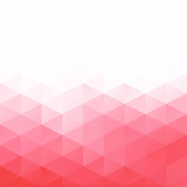 Kırmızı kılavuz Mozaik arka plan, yaratıcı tasarım şablonları