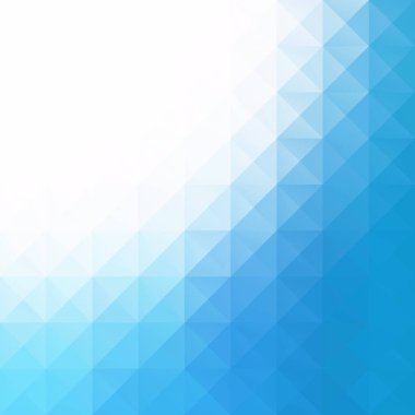 Mavi Izgara Mozaik Arkaplan, Yaratıcı Tasarım Şablonları