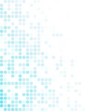 Mavi rastgele noktalar arka plan, yaratıcı tasarım şablonları