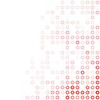 Kırmızı Donuts arka plan, yaratıcı tasarım şablonları