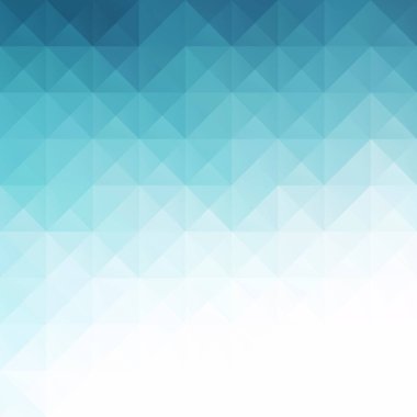 Mavi Izgara Mozaik Arkaplan, Yaratıcı Tasarım Şablonları