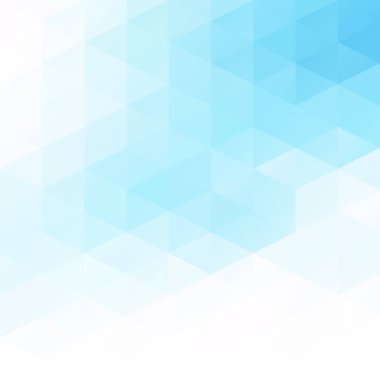 Mavi Izgara Mozaik Arkaplan, Yaratıcı Tasarım Şablonları