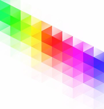 Renkli Izgara Mozaik Arkaplanı, Yaratıcı Tasarım Şablonları