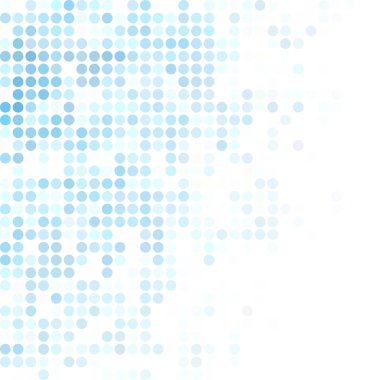 Mavi rastgele noktalar arka plan, yaratıcı tasarım şablonları