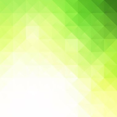 Yeşil Izgara Mozaik Arkaplan, Yaratıcı Tasarım Şablonları