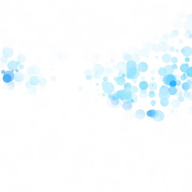 Baloncuklar Çemberi Noktaları Eşsiz Mavi Parlak Vektör Arkaplanı