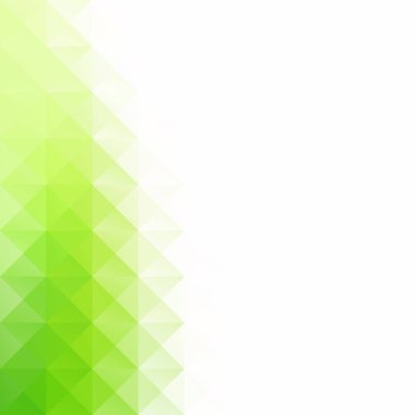 Yeşil Izgara Mozaik Arkaplan, Yaratıcı Tasarım Şablonları