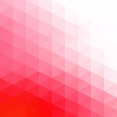 Kırmızı kılavuz Mozaik arka plan, yaratıcı tasarım şablonları