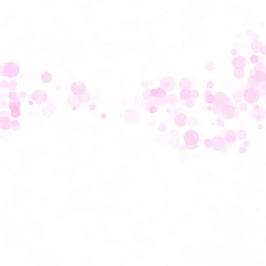 Kabarcıklar daire noktalar benzersiz pembe parlak vektör arka plan