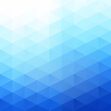 Mavi Izgara Mozaik Arkaplan, Yaratıcı Tasarım Şablonları