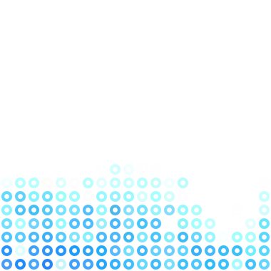 Mavi çörek arka plan, yaratıcı tasarım şablonları